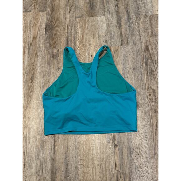 Athleta Womens Conscious Crop Bikini Swimsuit Top Size Medium - Picture 2 of 8